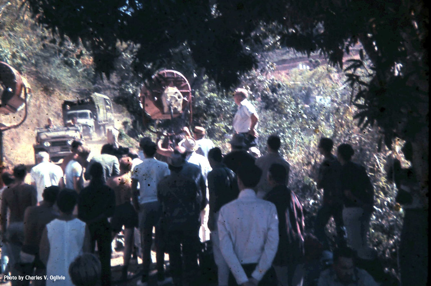 Snapshot of Dark of the Sun filming